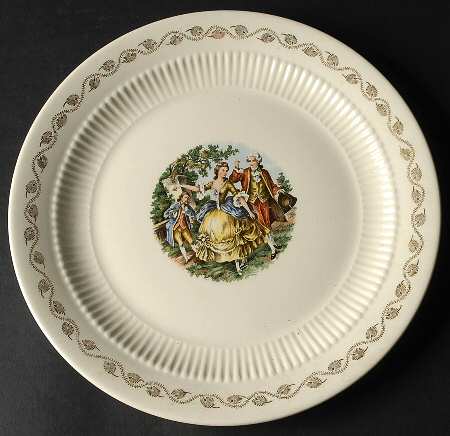 Early American 12" Chop Plate (Round Platter)