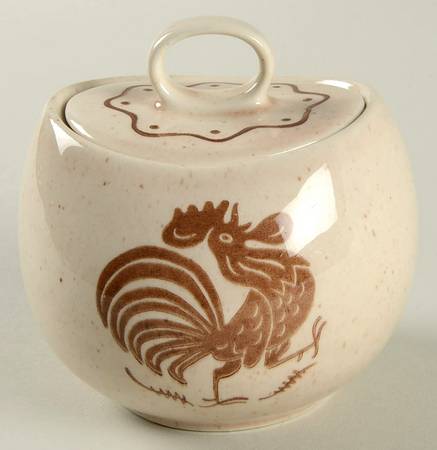 Early Morn Sugar Bowl & Lid