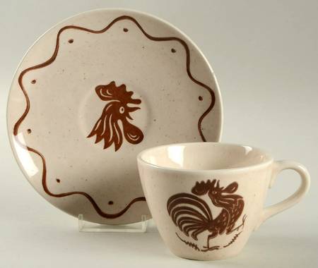 Early Morn Flat Cup & Saucer Set