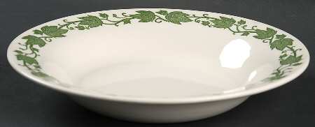 English Ivy (Rim) Rim Soup Bowl