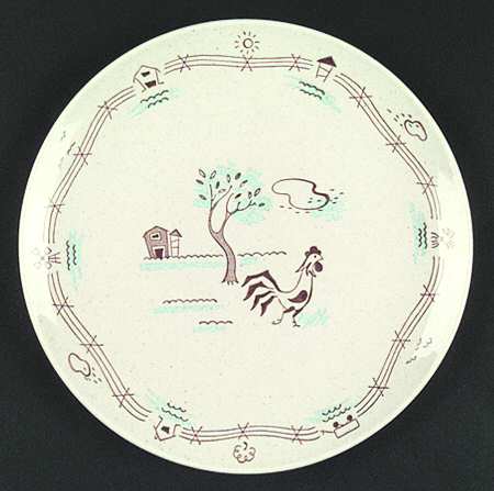 Farmer In The Dell Dinner Plate