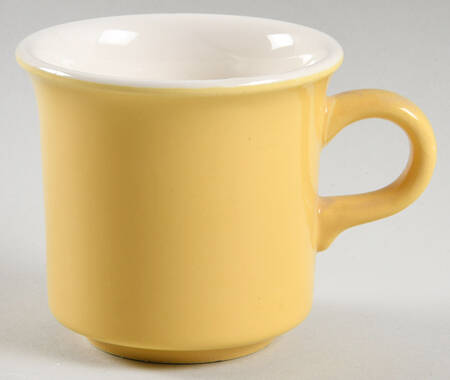 Fantasy (Yellow Flowers) Flat Cup