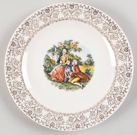 French Garden Salad Plate by Royal (USA)