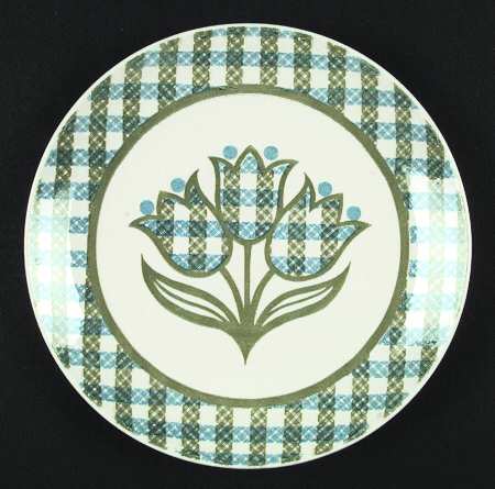 Gingham Garden (USA) Dinner Plate