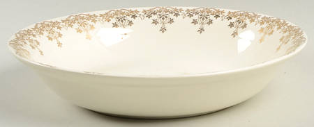 Gold Krest 9" Round Vegetable Bowl