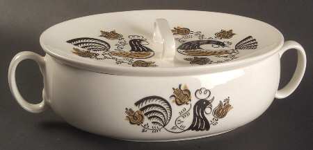 Good Morning Oval Covered Vegetable