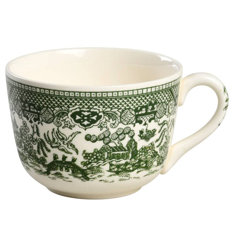 Green Willow Flat Cup