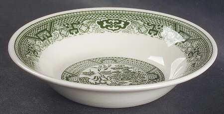 Green Willow Fruit/Dessert (Sauce) Bowl