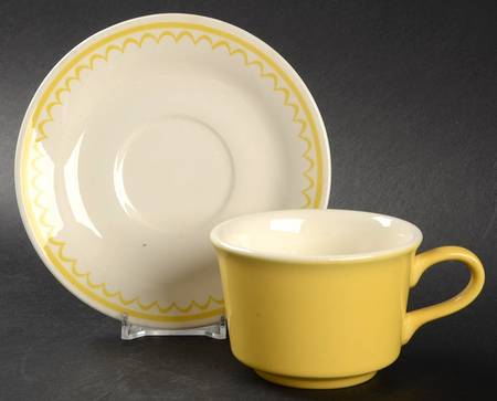 Jubilee Flat Cup & Saucer Set