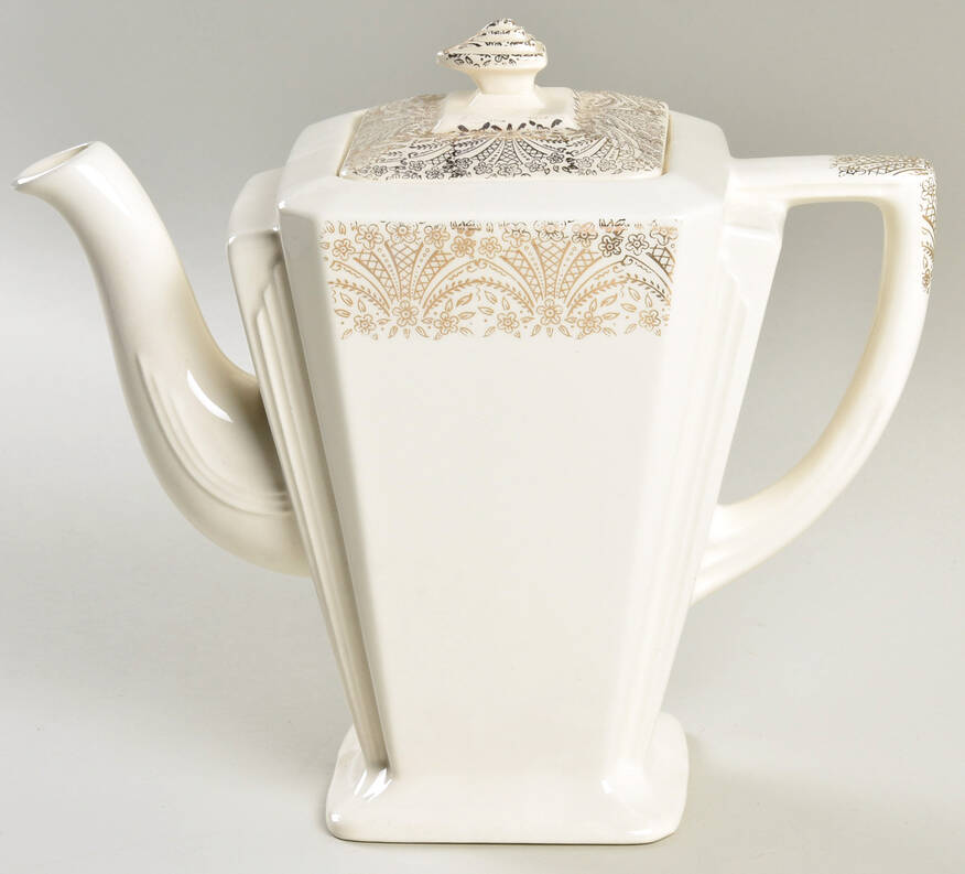 Lamar Coffee Pot & Lid