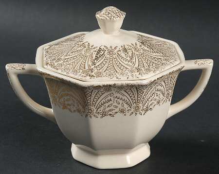 Lamar Sugar Bowl & Lid