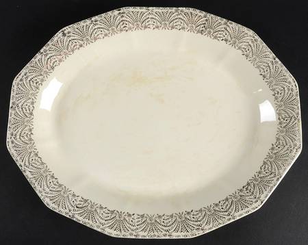 Lamar 13" Oval Serving Platter