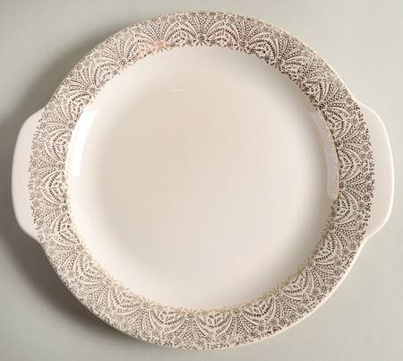 Lamar Handled Cake Plate