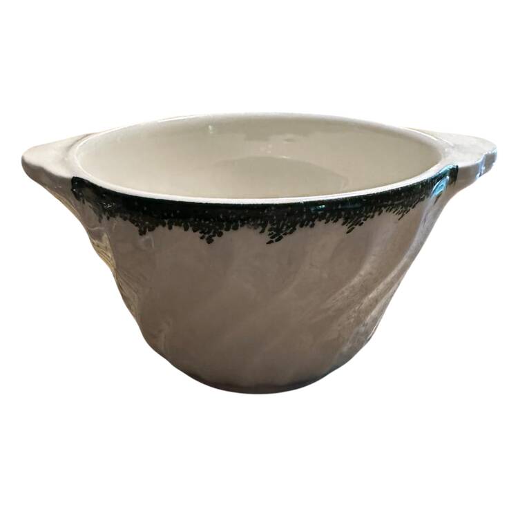 Lily of The Valley (Green Border) Sugar Bowl No Lid