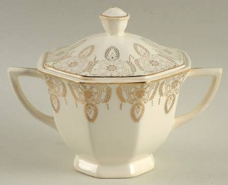 Manhattan Sugar Bowl & Lid