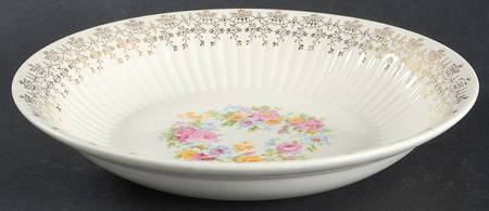 May Wreath Coupe Soup Bowl