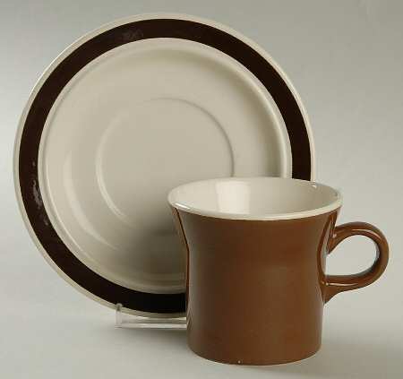 Meadowbrook Flat Cup & Saucer Set