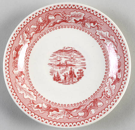 Memory Lane Pink Saucer