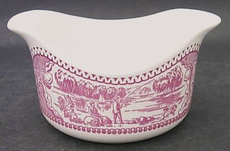 Memory Lane Pink Gravy Boat