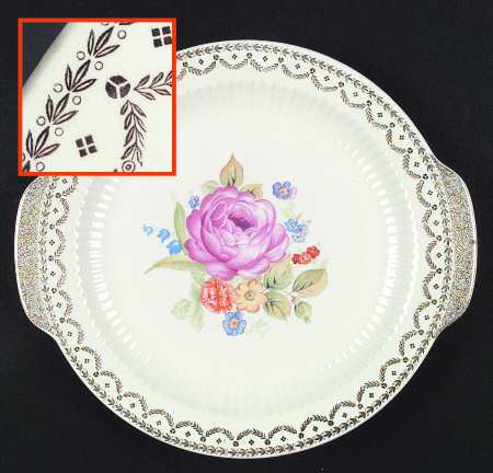 Nadine Handled Cake Plate