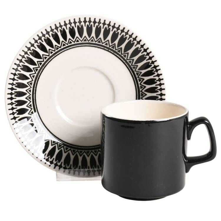 Night Song Flat Cup & Saucer Set