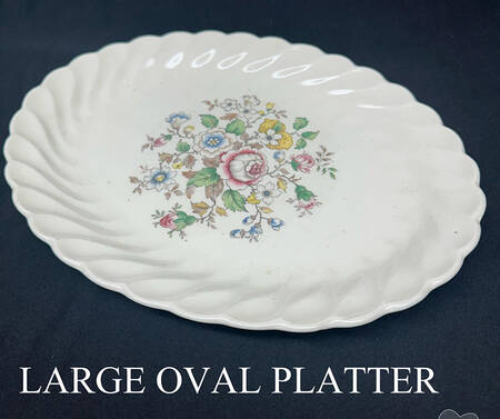 Nola 12" Oval Serving Platter