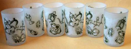 The Old Curiosity Shop (Green) Glassware Juice