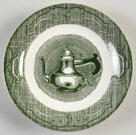 The Old Curiosity Shop (Green) Saucer