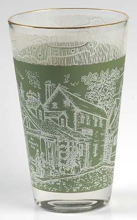 The Old Curiosity Shop (Green) 10 Oz Glassware Tumbler