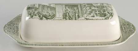 The Old Curiosity Shop (Green) 1/4 Lb Covered Butter