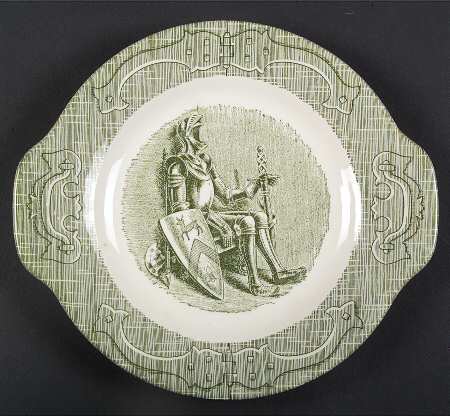 The Old Curiosity Shop (Green) Relish/Gravy Underplate
