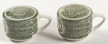 The Old Curiosity Shop (Green) Salt & Pepper Set