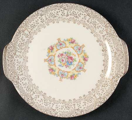 Omar Handled Cake Plate