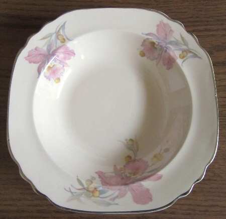 Orchid Rim Soup Bowl