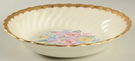 Orchids N Love Coupe Soup Bowl