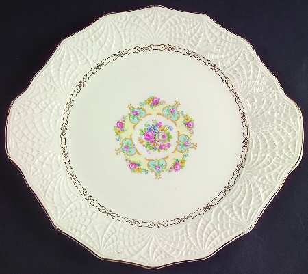 Parisian Handled Cake Plate