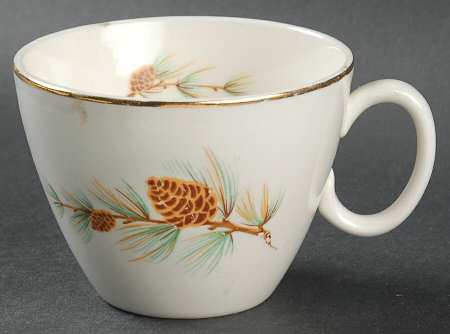 Pine Cone Flat Cup
