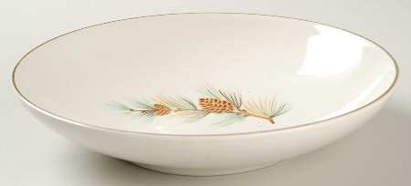 Pine Cone Coupe Soup Bowl