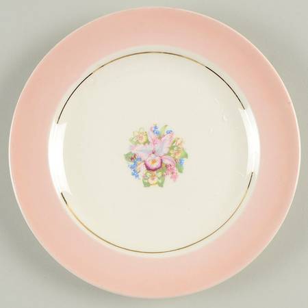 Pink Orchid (USA) Salad Plate