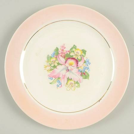 Pink Orchid (USA) Luncheon Plate