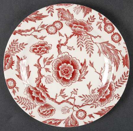 Pink Tradition Salad Plate