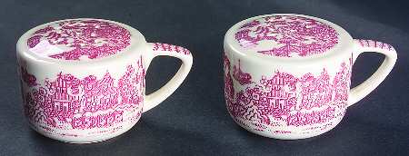 Pink Willow Salt & Pepper Set
