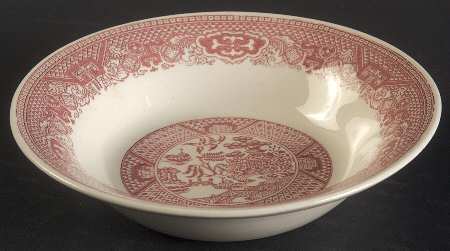 Pink Willow Fruit/Dessert (Sauce) Bowl