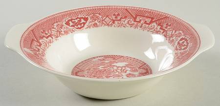 Pink Willow Lugged Cereal Bowl
