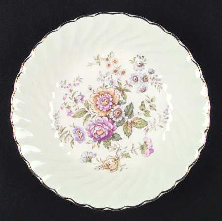 Princess Pat Gold(Gold Trim) Coupe Soup Bowl