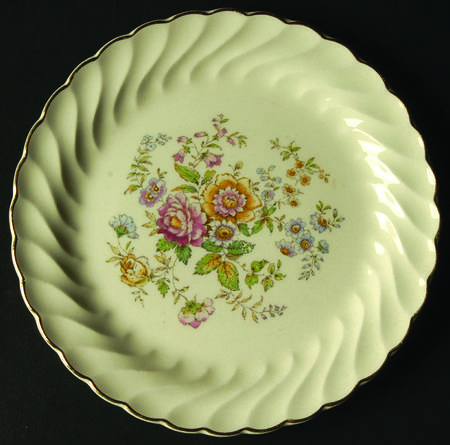 Princess Pat Gold(Gold Trim) Salad Plate