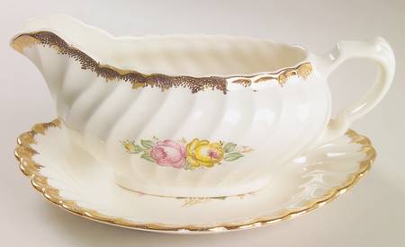 Quban Royal Gravy Boat & Underplate/Relish