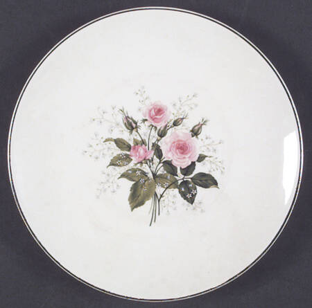 Queen's Rose Salad Plate