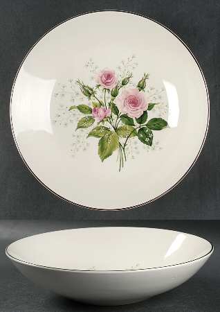 Queen's Rose 9" Round Vegetable Bowl