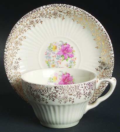 Robinhood (Regal Shape) Flat Cup & Saucer Set